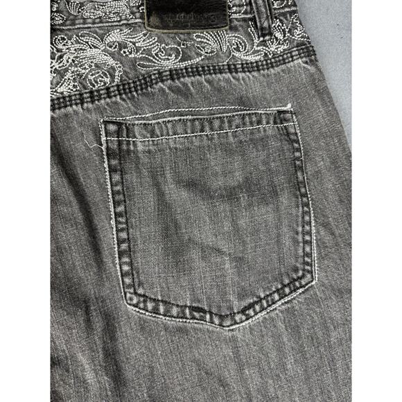 G-UNIT Jeans Men's 36x34 Heavyweight Denim Baggy Wide Leg Y2K - Picture 7 of 10